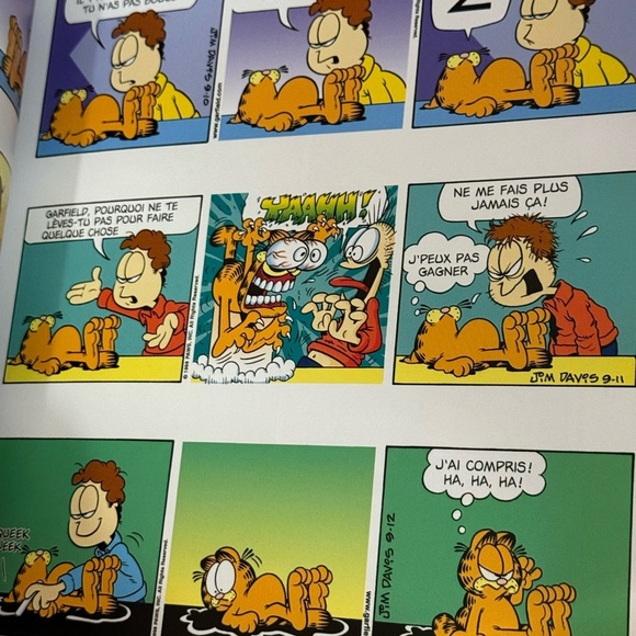 Garfield comic book (French version) - Picture 3 of 3